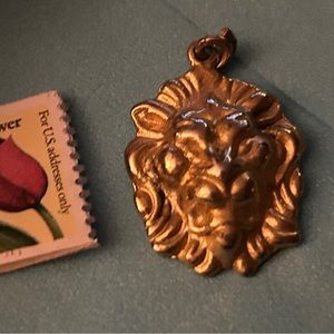 Lions head pendant
